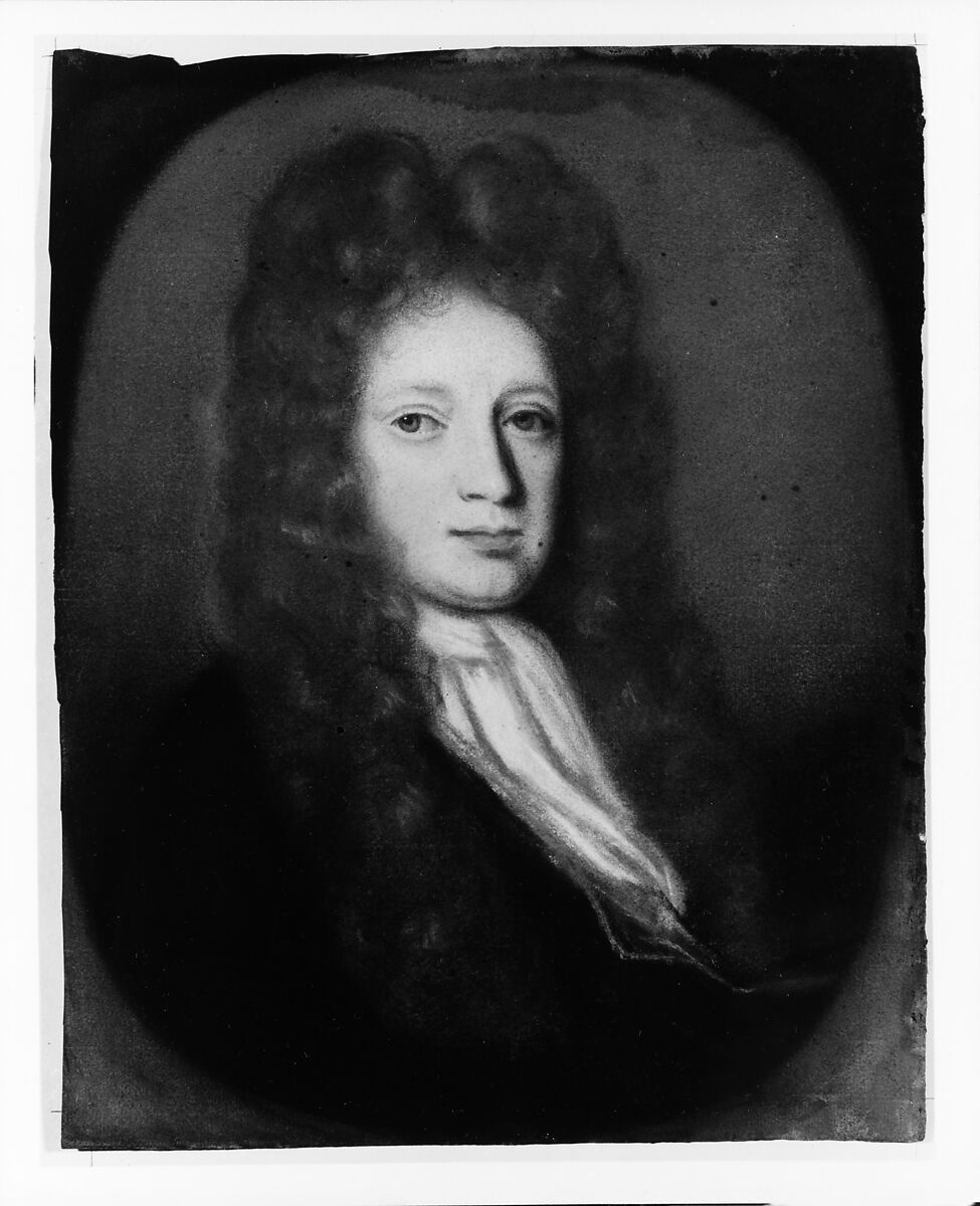 Pierre Bacot, Henrietta Johnston (ca. 1674–1729), Pastel and red chalk on off-white laid paper, American