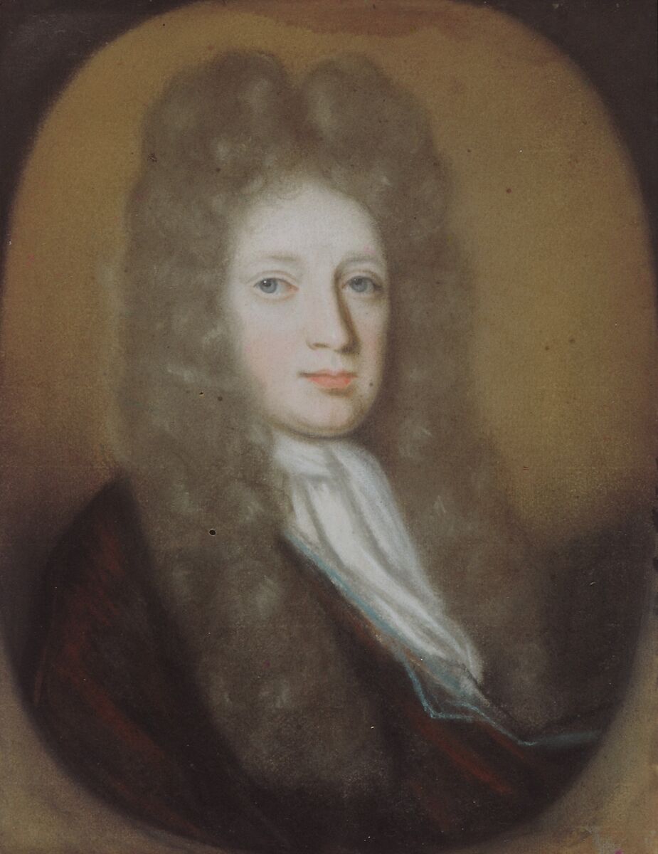 Pierre Bacot, Henrietta Johnston (ca. 1674–1729), Pastel and red chalk on off-white laid paper, American