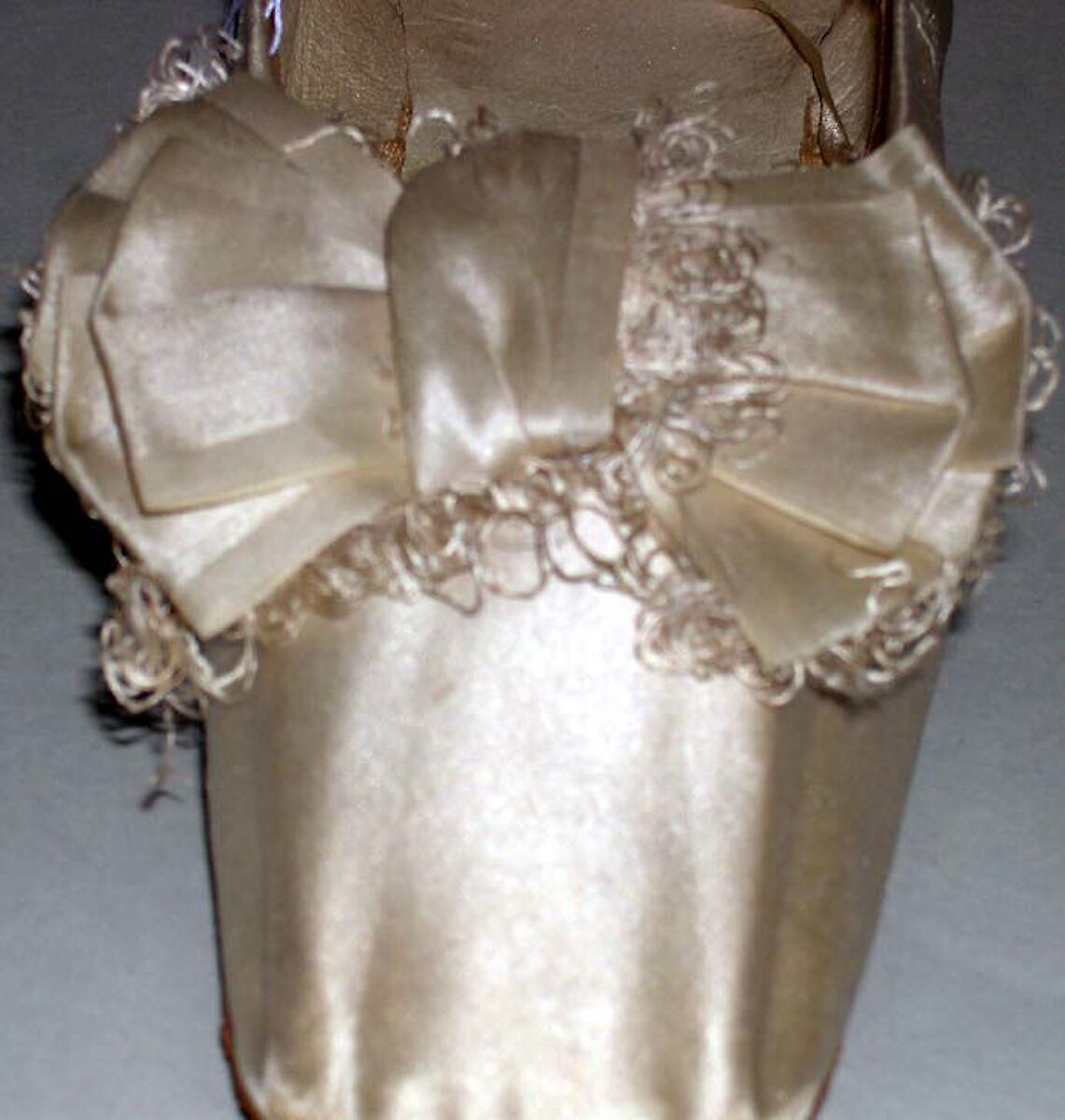 Shoes, silk, American or European