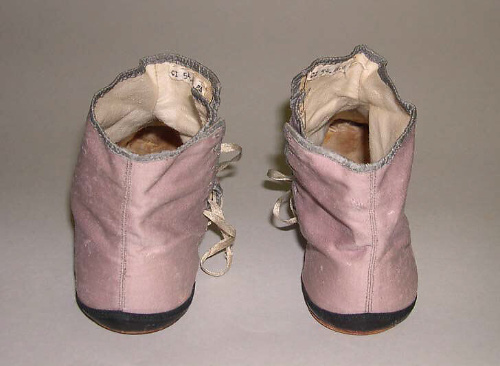 Boots, wool, leather, cotton, American