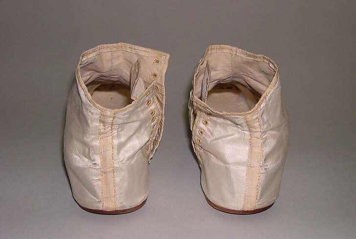 Boots, silk, leather, American