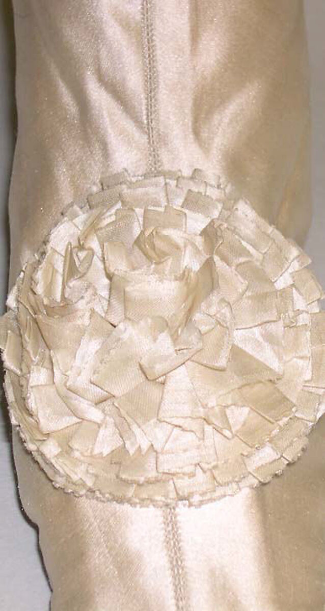 Wedding shoes, silk, leather, American