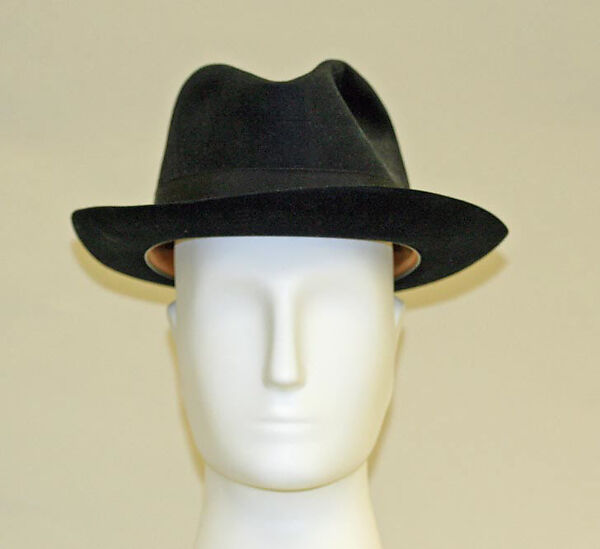 Fedora, James Lock &amp; Co. Ltd (British, founded 1676), wool (probably), British 