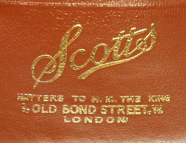 Hat, wool (probably), British