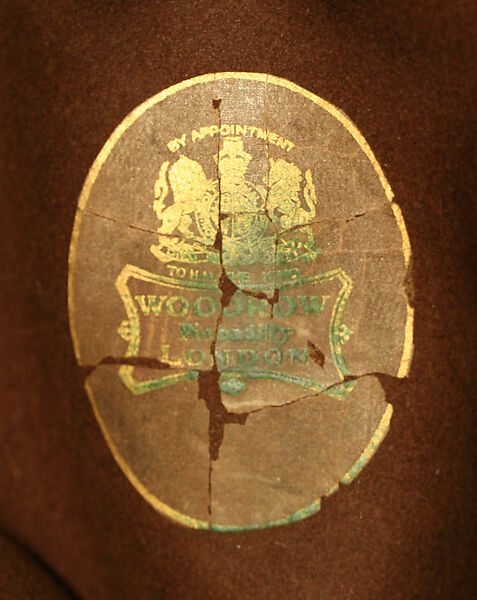 Homburg, wool (probably), British
