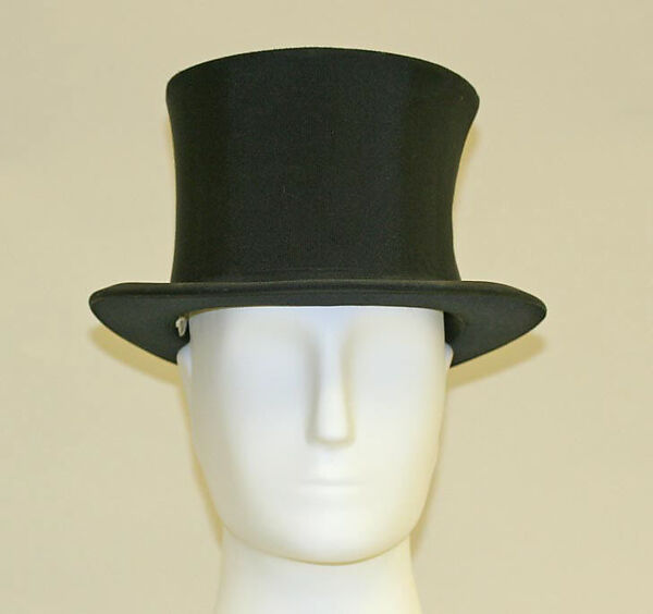 Top hat, silk, American 