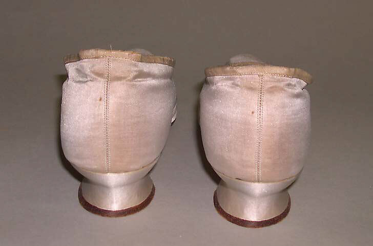 Wedding slippers, [no medium available], American