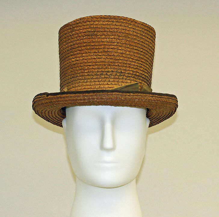 Hat, straw, American or European 