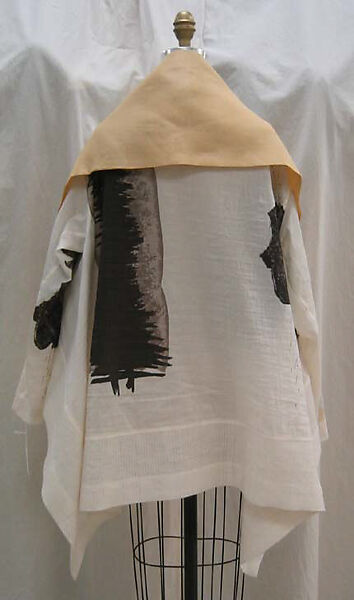 Jacket, Issey Miyake (Japanese, 1938–2022), silk, linen/nylon blend, cotton/linen blend, Japanese