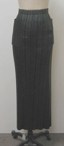Ensemble, Issey Miyake (Japanese, 1938–2022), a,b) synthetic, Japanese