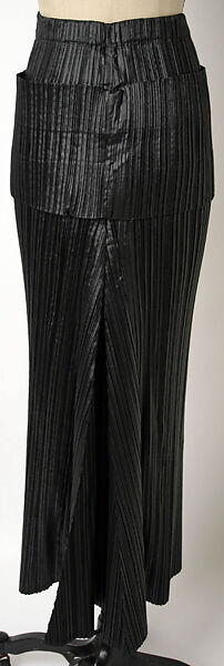 Ensemble, Issey Miyake (Japanese, 1938–2022), a,b) synthetic, Japanese