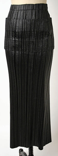 Ensemble, Issey Miyake (Japanese, 1938–2022), a,b) synthetic, Japanese