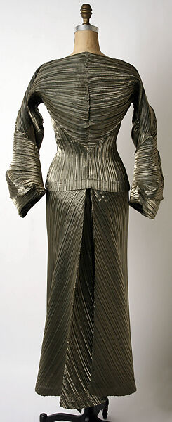 Ensemble, Issey Miyake (Japanese, 1938–2022), a,b) synthetic, Japanese
