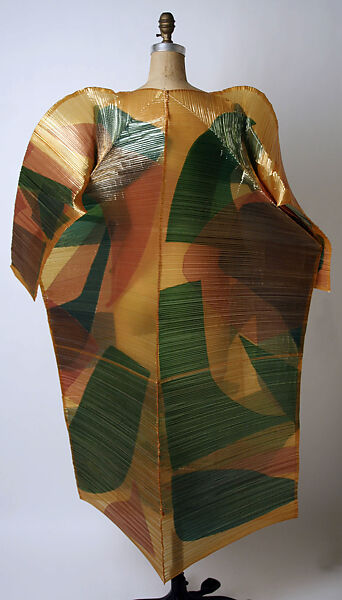 Coat, Issey Miyake (Japanese, 1938–2022), synthetic, Japanese