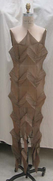Dress, Issey Miyake (Japanese, 1938–2022), synthetic, Japanese