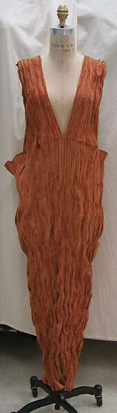 Dress, Issey Miyake (Japanese, 1938–2022), synthetic, Japanese
