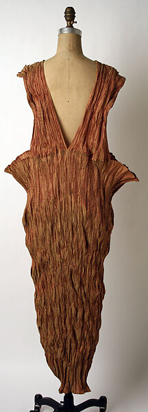 Dress, Issey Miyake (Japanese, 1938–2022), synthetic, Japanese