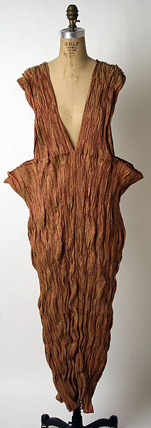 Dress, Issey Miyake (Japanese, 1938–2022), synthetic, Japanese 