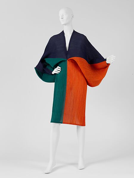 Dress, Issey Miyake (Japanese, 1938–2022), synthetic, Japanese 