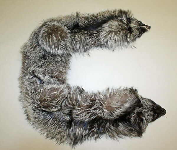 Scarf, fur, Swedish 