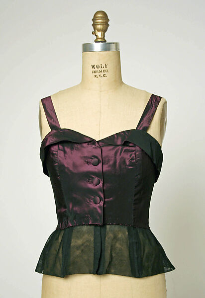 Ball gown, House of Dior (French, founded 1946), (a) silk, cotton; (b) silk, cotton, synthetic; (c) silk, French