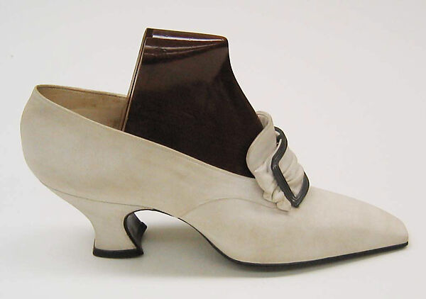 Pumps, Pierre Yantorny (Italian, 1874–1936), leather, silk, French