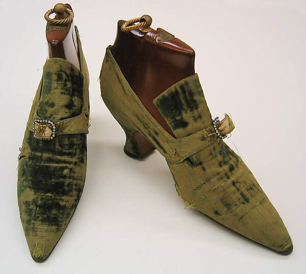 Pumps, Pierre Yantorny (Italian, 1874–1936), leather, silk, French 