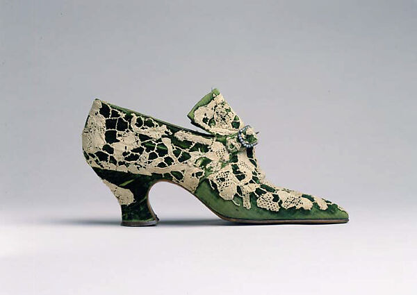 Pumps, Pierre Yantorny (Italian, 1874–1936), leather, silk, French