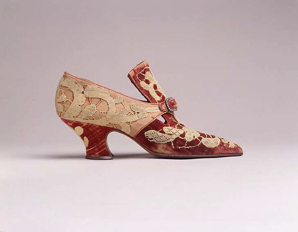 Pumps, Pierre Yantorny (Italian, 1874–1936), leather, silk, French