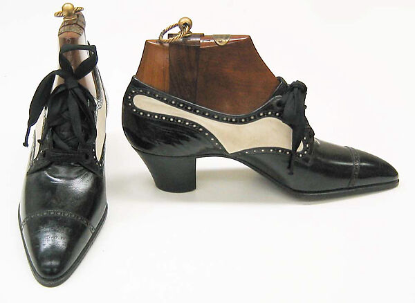 Shoes, Pierre Yantorny (Italian, 1874–1936), leather, silk, French 