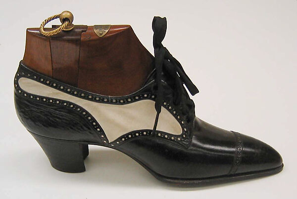 Shoes, Pierre Yantorny (Italian, 1874–1936), leather, silk, French
