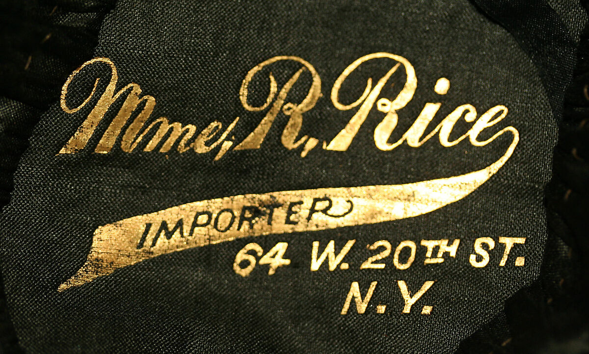 Hat, silk, jet, American or European