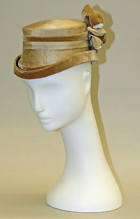 Hat, silk, French 