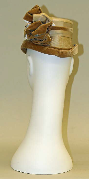 Hat, silk, French