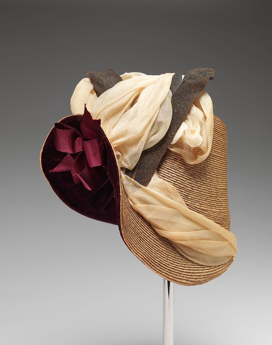 Hat, straw, American or European 