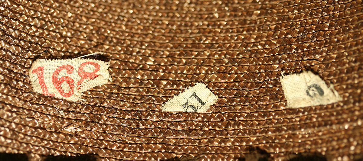 Hat, straw, American