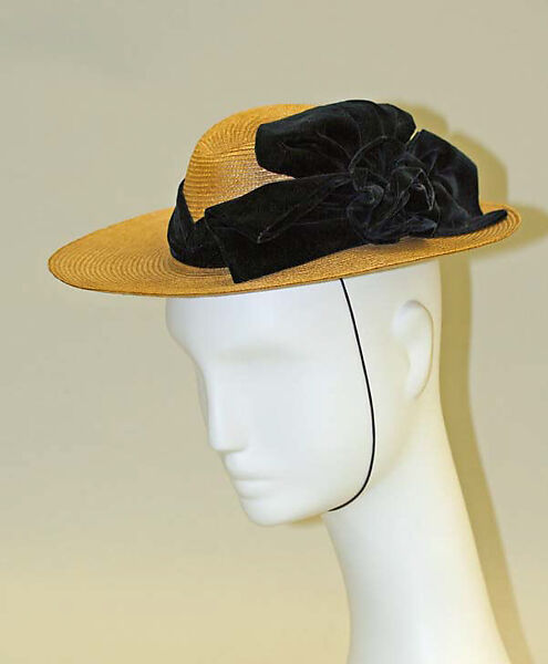 Hat, straw, British 