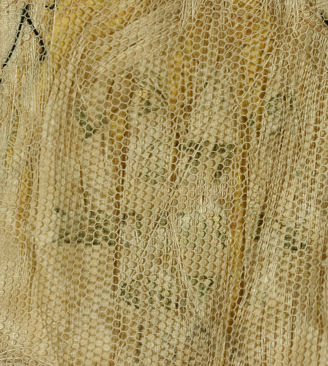 Hat, straw, silk, American or European