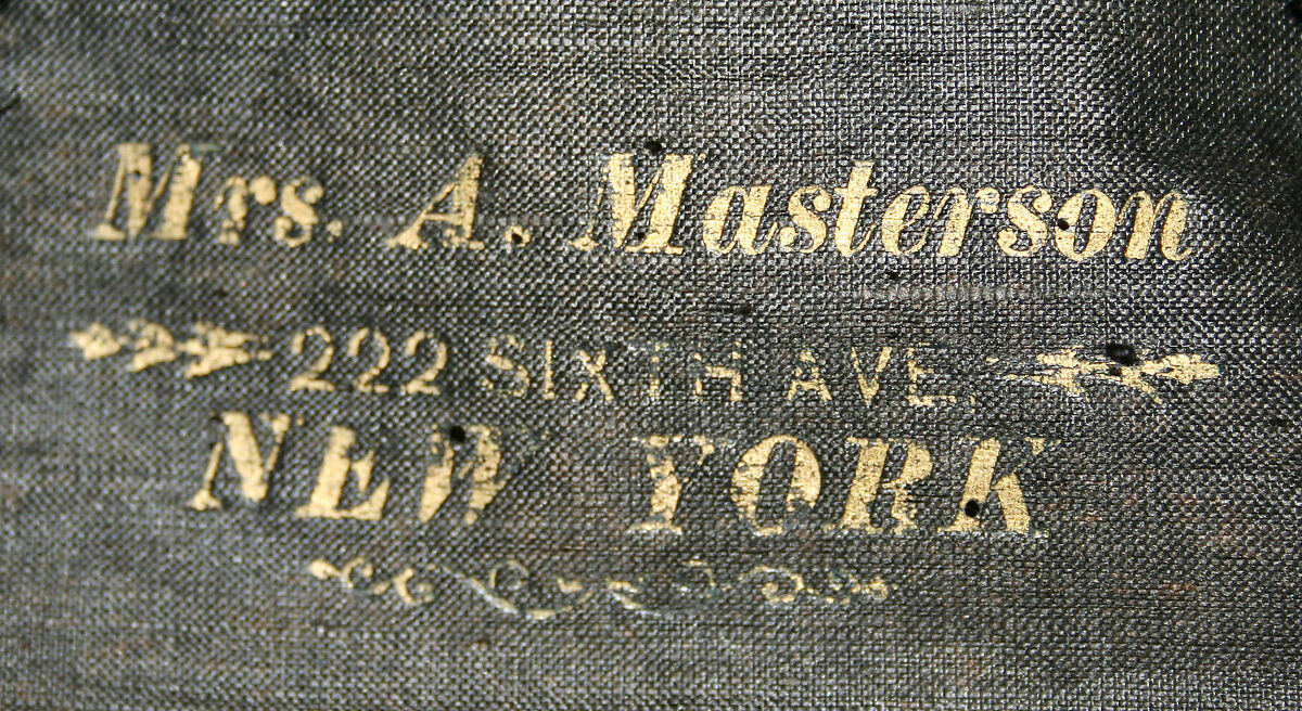 Bonnet, wool, silk, American