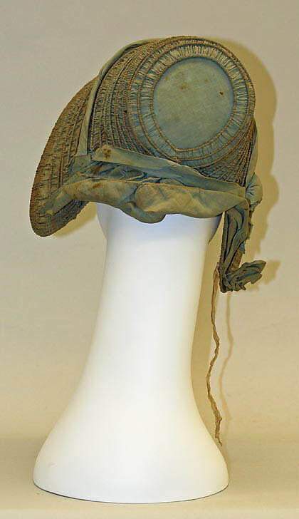 Bonnet, cotton, American