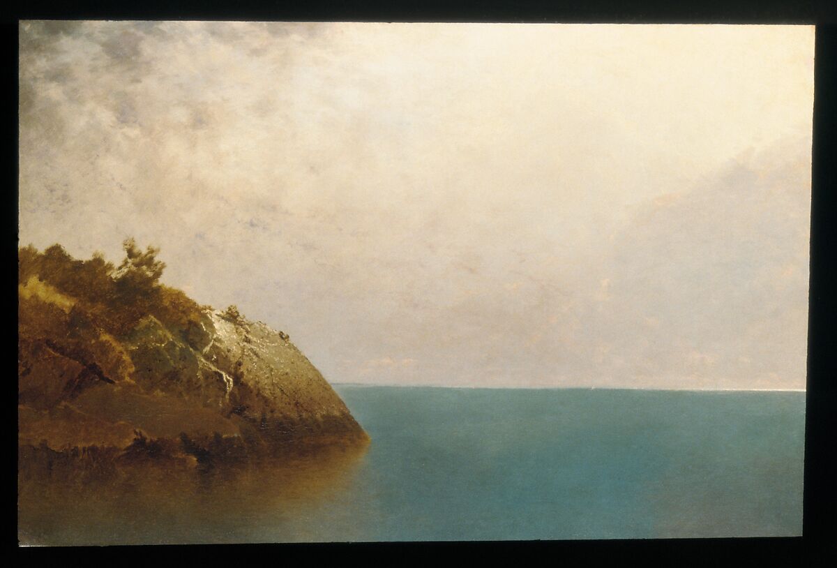 A Foggy Sky, John Frederick Kensett  American, Oil on canvas, American