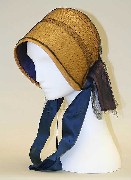 Bonnet, straw, American 