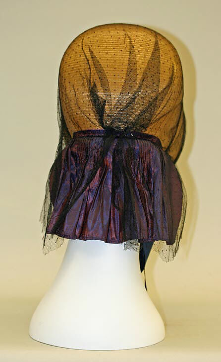 Bonnet, straw, American