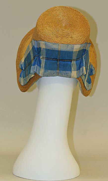 Bonnet, straw, American or European
