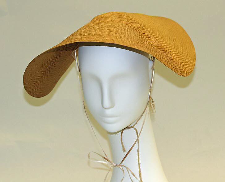 Hat, straw, American or European 