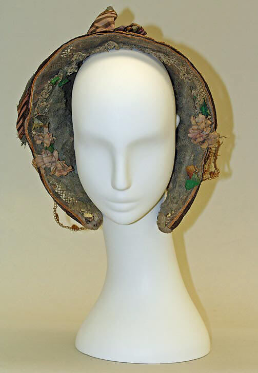 Bonnet, straw, American or European