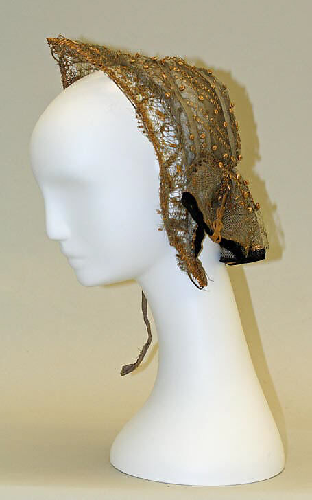 French Bibi Bonnet/1830's 