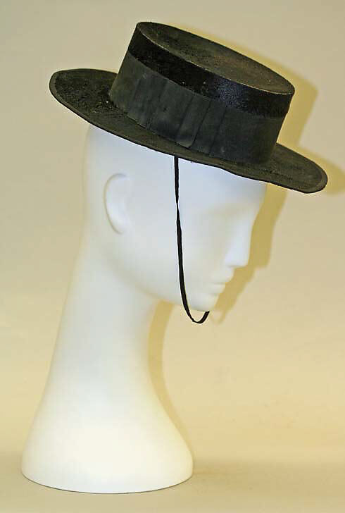 Hat, [no medium available], American or European 