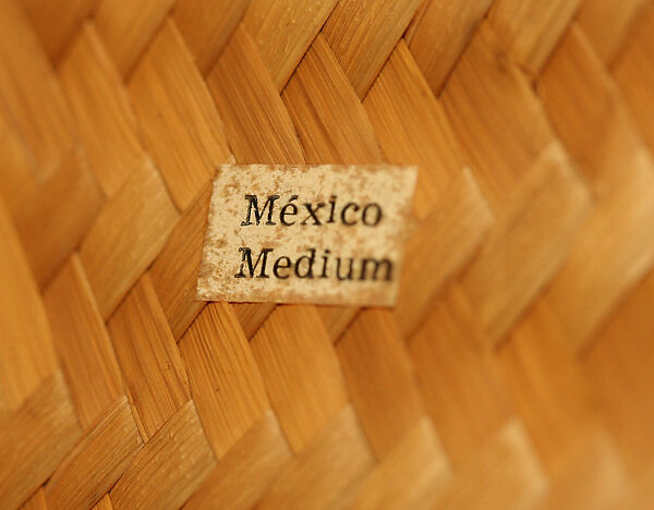 Hat, straw, Mexican