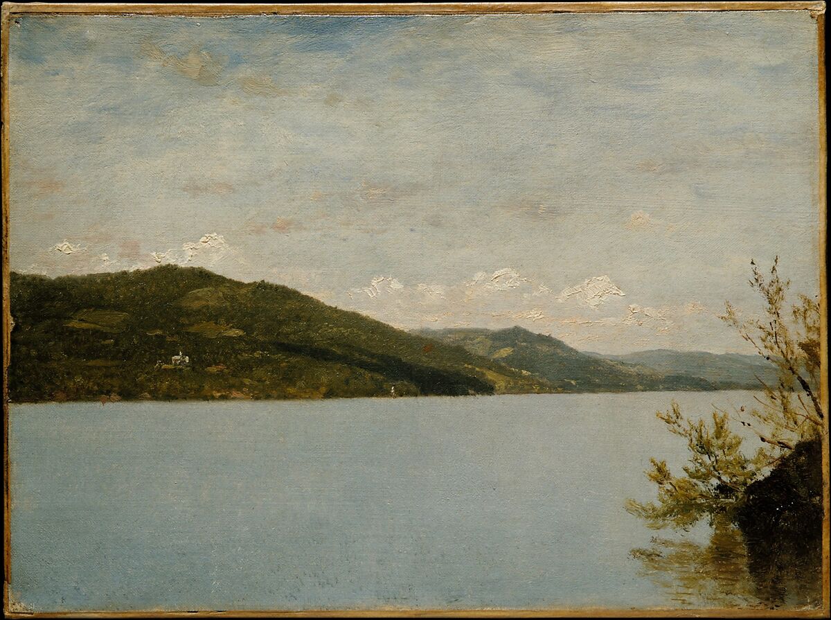 Lake George, 1872, John Frederick Kensett (American, Cheshire, Connecticut 1816–1872 New York), Oil on canvas, American 